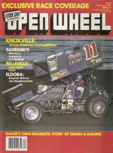OPEN WHEEL 1987 DEC - ILMOR INDY ENGINE, DELROSE-HOLT DIRT CAR, HAUDENSCHILD